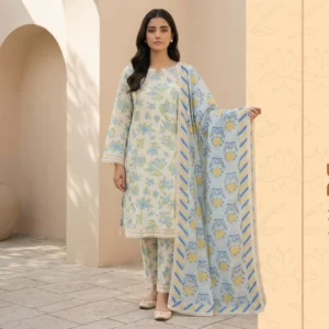 Aleena Vol 1-3 Piece Printed Lawn Suit