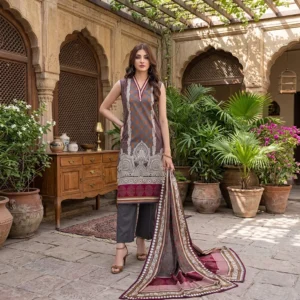 Gul Ahmed - Unstitched - 3 piece Suit