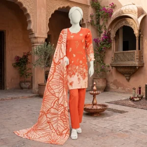 Rangrasia - Unstitched - 3 Piece Suit