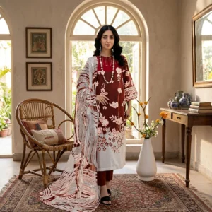 Rangrasia - Unstitched - 3 Piece Suit