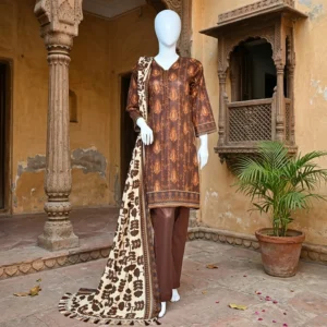 Rangrasia - Unstitched - 3 Piece Suit