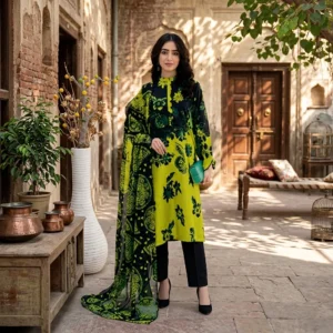 Rangrasia - Unstitched - 3 Piece Suit