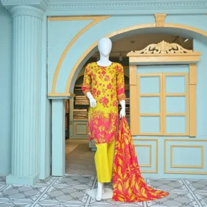 Rangrasia - Unstitched - 3 Piece Suit