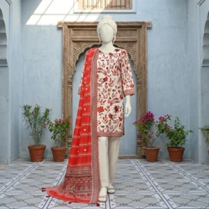 Rangrasia - Unstitched - 3 Piece Suit