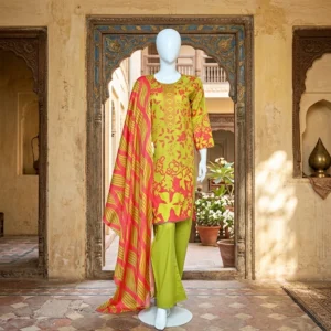 Rangrasia - Unstitched - 3 Piece Suit