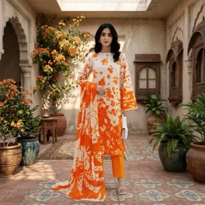 Rangrasia - Unstitched - 3 Piece Suit