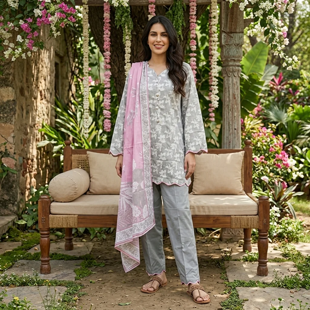 Salina by Regalia Digital Printed Lawn