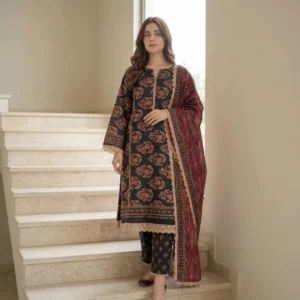 Saffron Digital Printed Lawn Vol 2 By MDL Textile 2