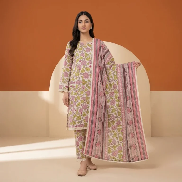 Aleena Vol 1-3 Piece Printed Lawn Suit