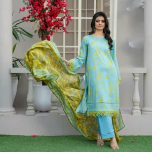 Salina Digital Printed Lawn VOl 13 - 3 Piece