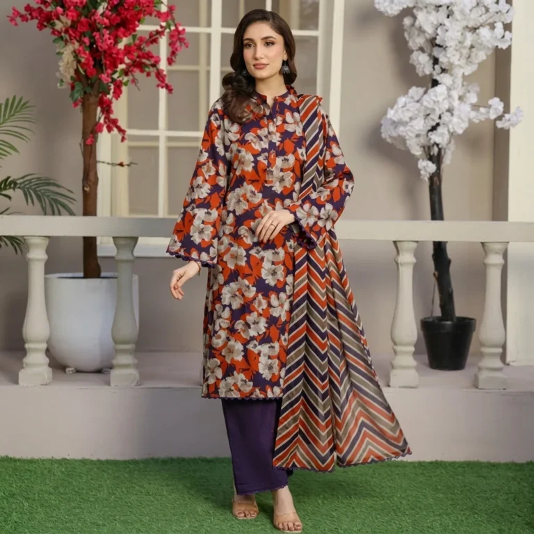 Salina Digital Printed Lawn VOl 13 - 3 Piece
