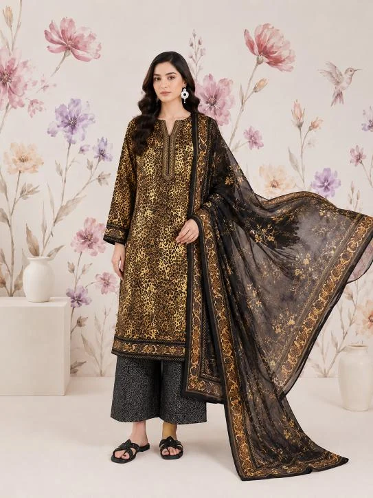 Salina Digital Printed Lawn V-20 D1