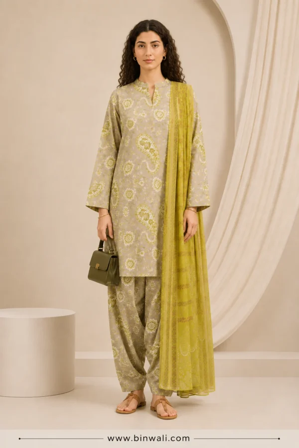 Aleena’s Premium  Printed Lawn AL-0011-26 by MDL