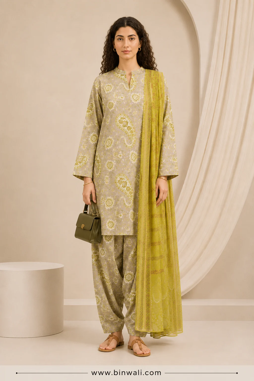 Aleena’s Premium  Printed Lawn AL-0011-26 by MDL