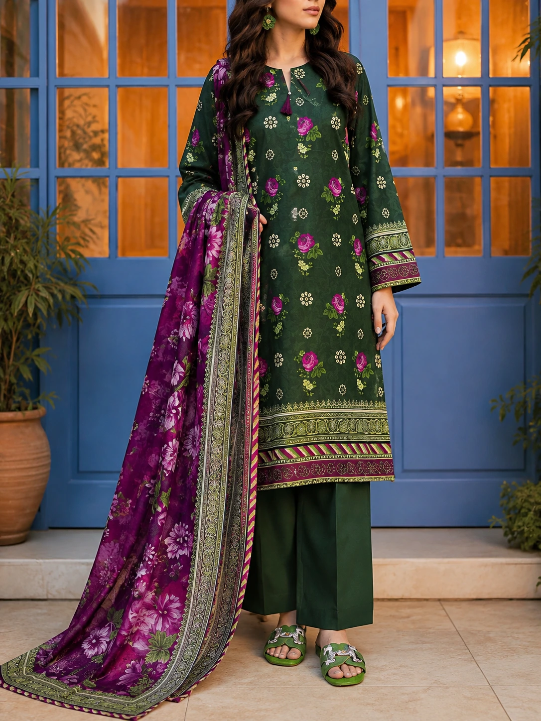 Elaya Premium Lawn Prints ’26 – D65