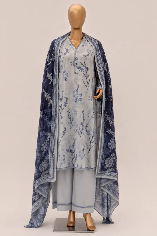 Mehak Sky Blue Floral Vol-1 D-5