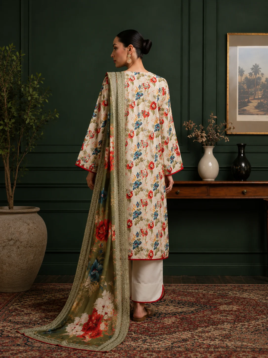 Regalia Printed Linen D6 - Image 3