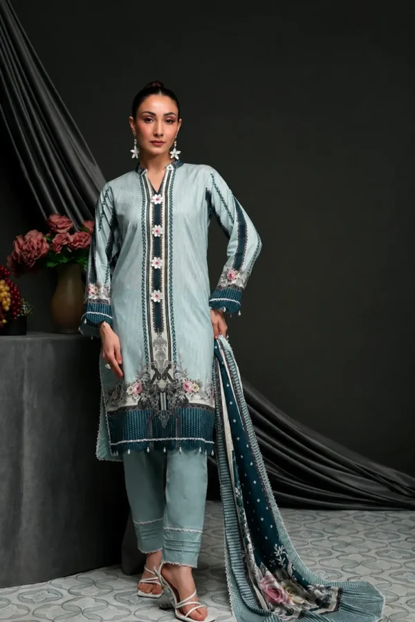Regalia Printed Linen D2