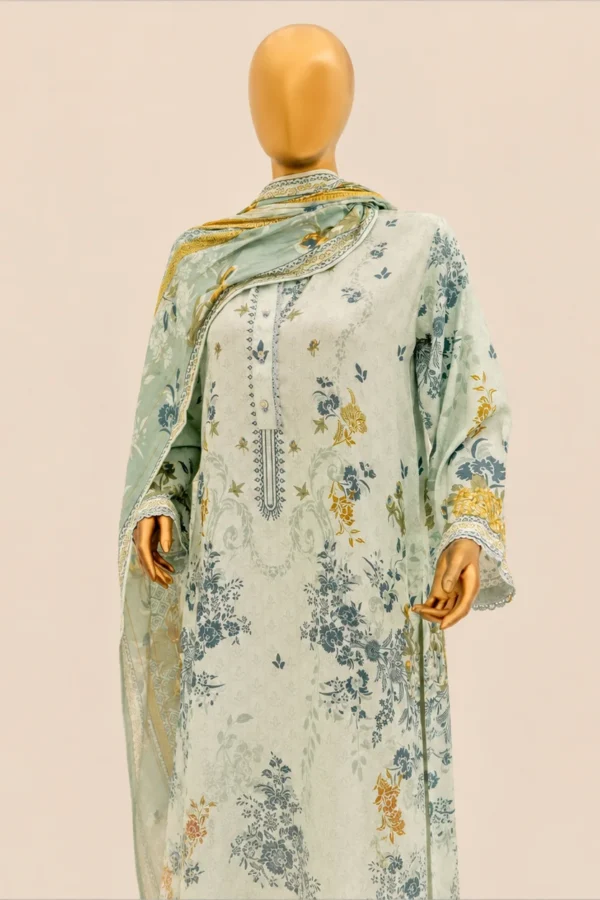 Mehak Mint Floral Vol-1 D-7