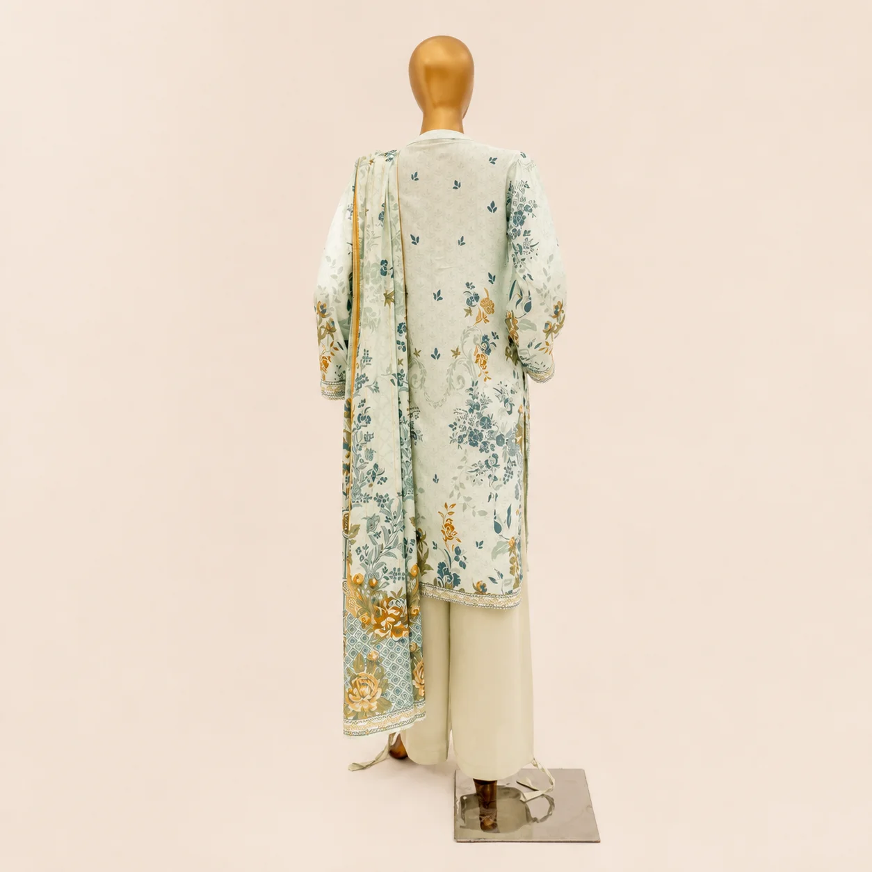 Mehak Mint Floral Vol-1 D-7 - Image 2