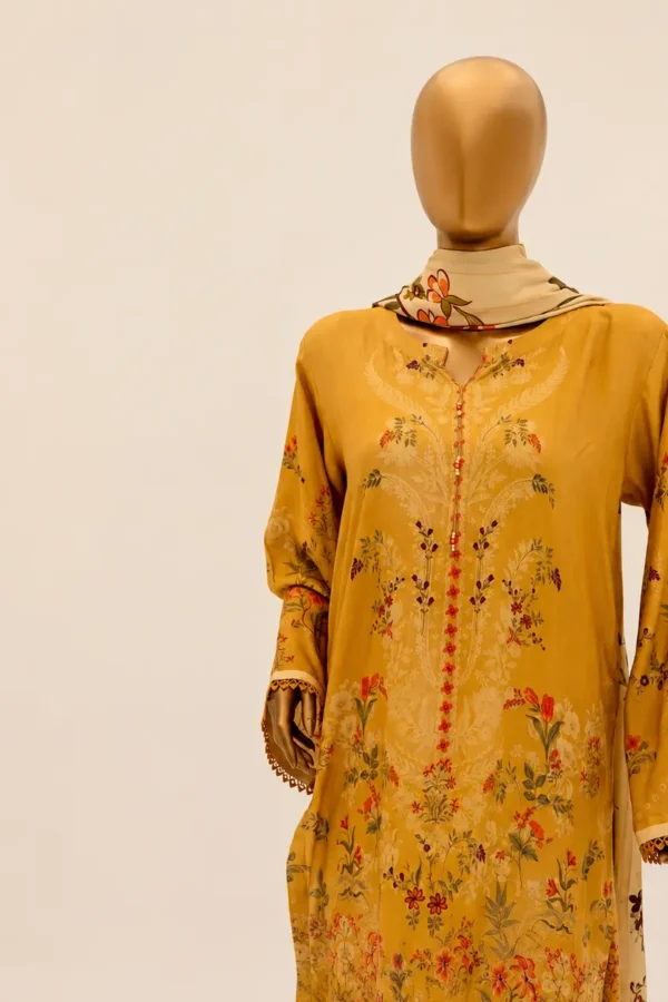 Mehak Mustard Floral Vol-1 D-2