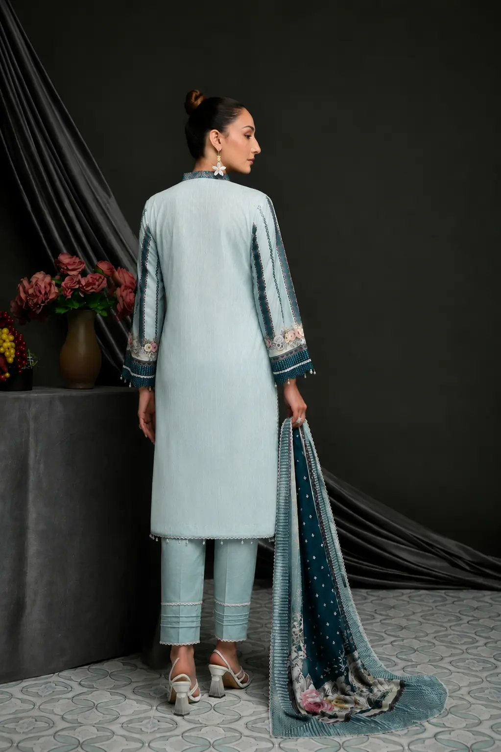 Regalia Printed Linen D2 - Image 3
