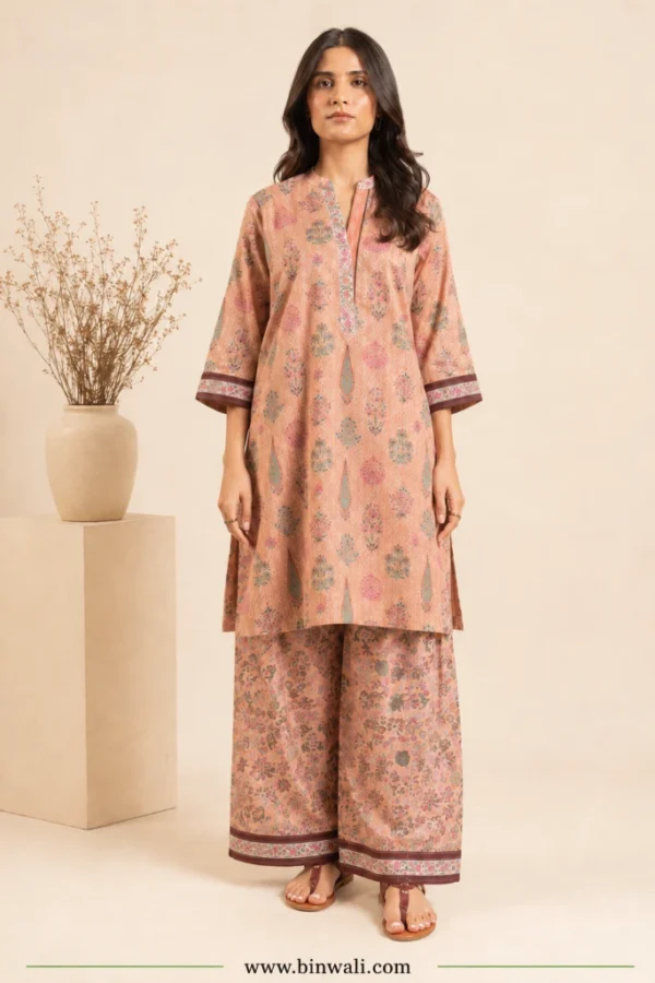Alkaram Dusty Peach