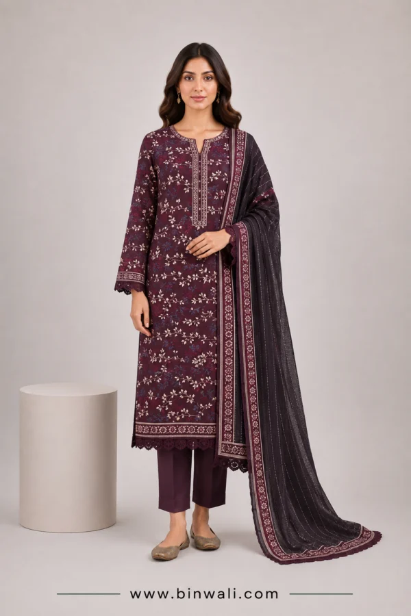 Cocktail by MDL – 3 Piece Lawn V01 D1