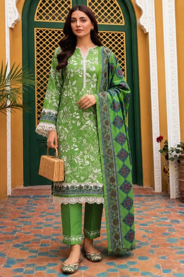 Cocktail by MDL 3 Piece Lawn Suit – CK-26009