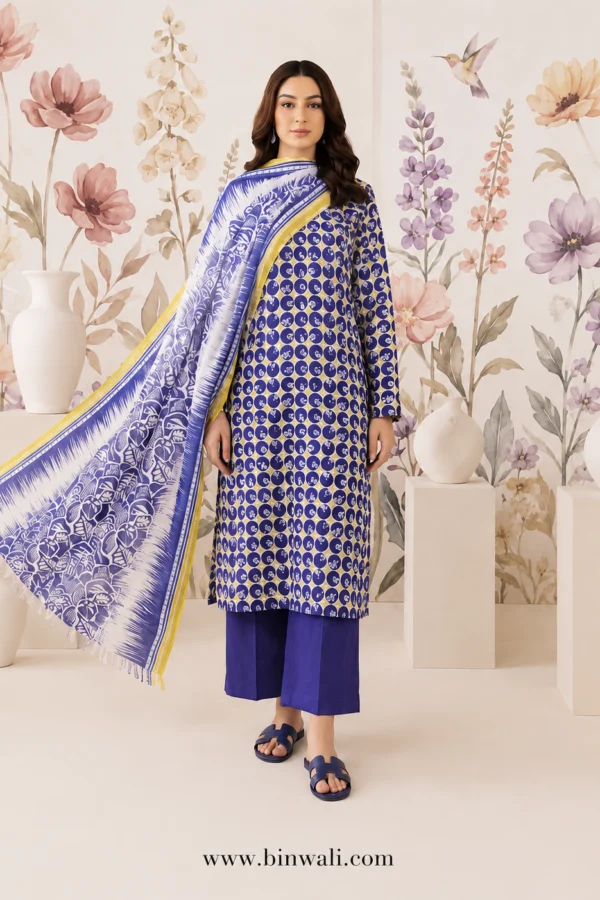 Salina - Digital Printed Lawn V20 D4