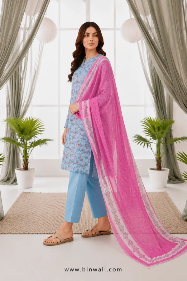 Salina Digital Printed Lawn – V22