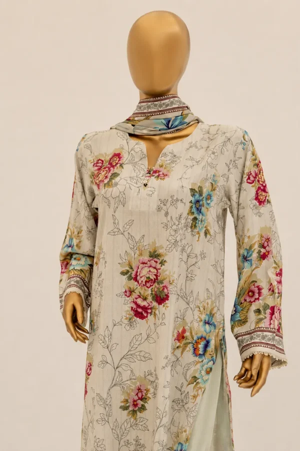 Mehak Beige Floral Vol-1 D-11